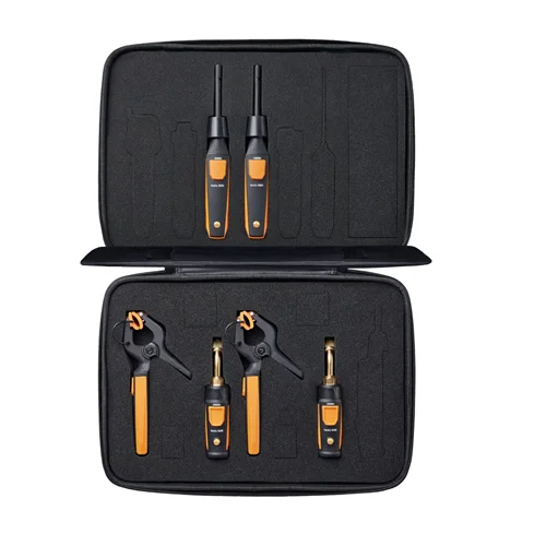 کیت پراب های هوشمند تهویه و تبرید پلاس تستو | testo Smart Probes AC & refrigeration test kit plus