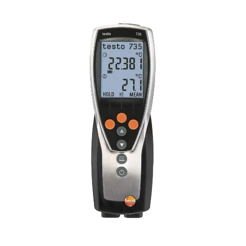 دماسنج (سه کاناله) تستو testo 735-1  Temperature measuring instrument (3-channel) | 735-1