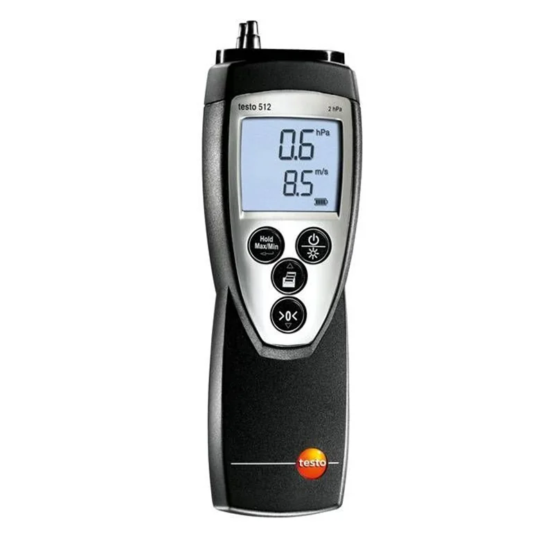 تستو 512 دستگاه با دامنه اندازه گیری 0 تا hPa 2000 برای اندازه گیری اختلاف فشار | testo 512 - Differential pressure measuring instrument for 0 to 2000 hPa