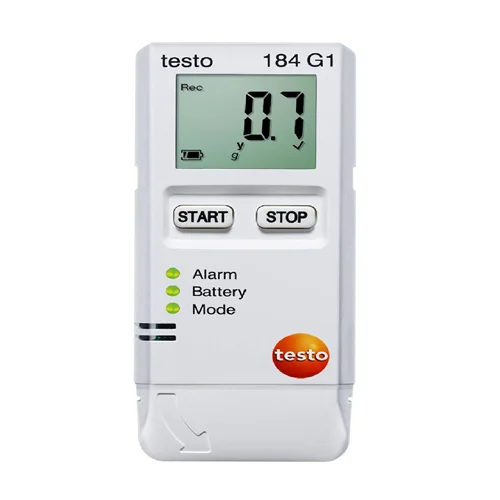 دیتالاگر دما و رطوبت برای نظارت بر شرایط حمل تستو 184 (G1) | testo 184 G1 - Vibration, humidity and temperature data logger for transport monitoring