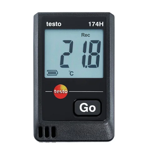 مینی دیتالاگر دما و رطوبت تستو testo 174 H - Temperature and humidity mini data logger | 174 H