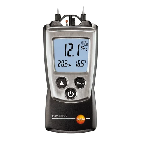 رطوبت سنج برای رطوبت مواد و رطوبت نسبی تستو 2-606 | testo 606-2 - Moisture meter for material moisture and relative humidity